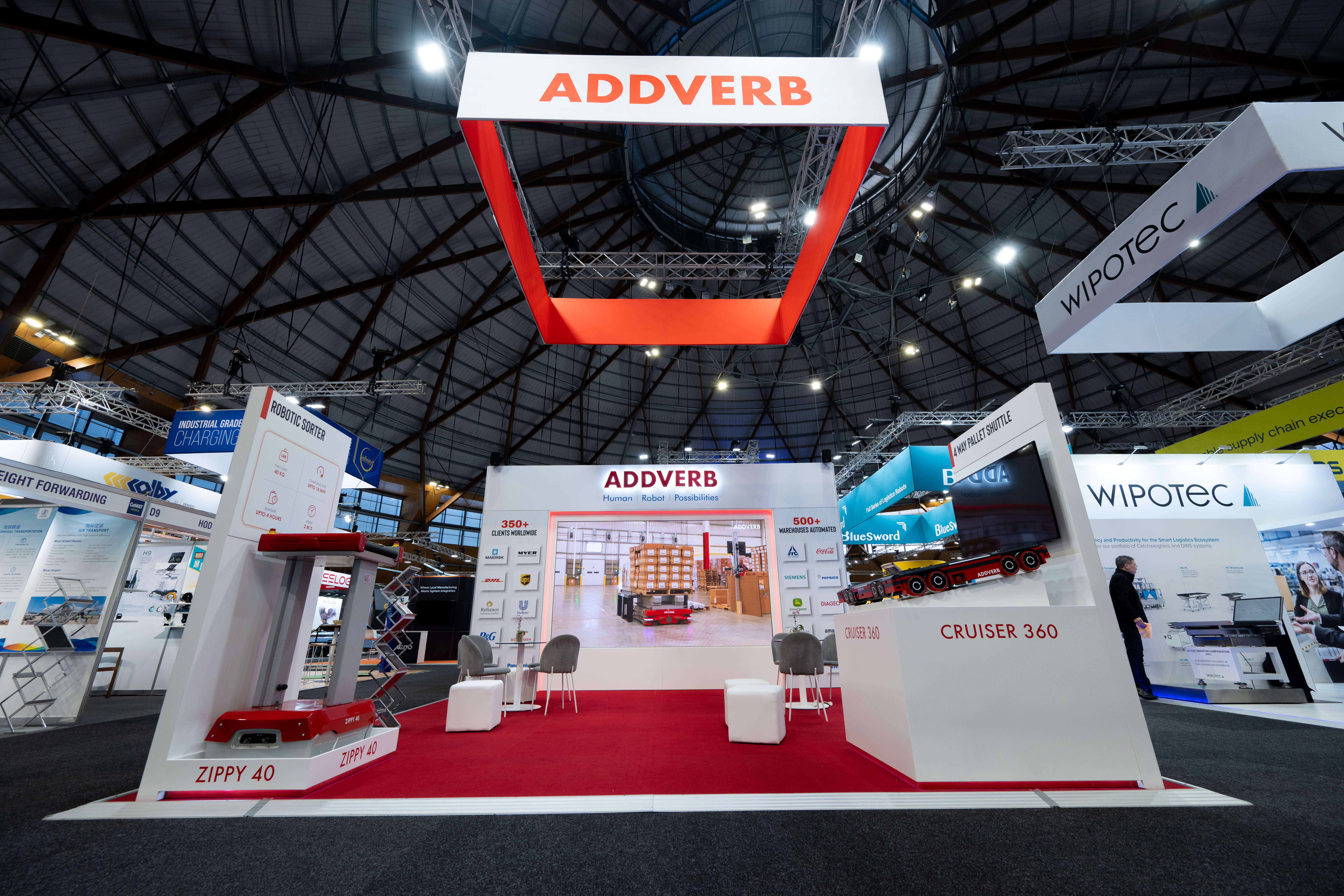 Addverb - CeMAT Custom Exhibition Stand 