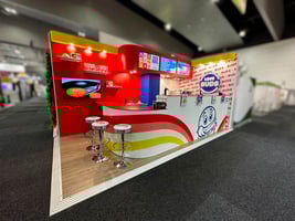 Love Buds Custom Exhibition Stand 