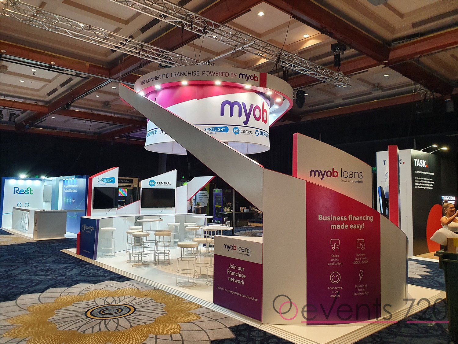 MYOB Exhibition Stand