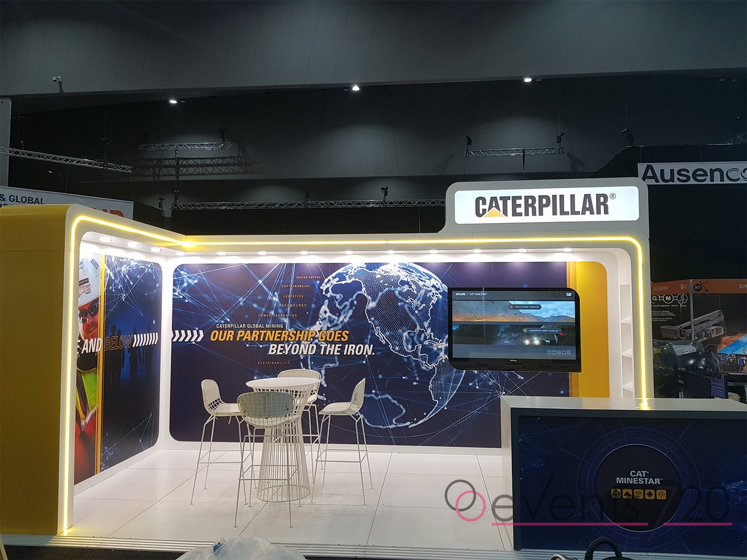 Caterpillar Exhibition Stand 