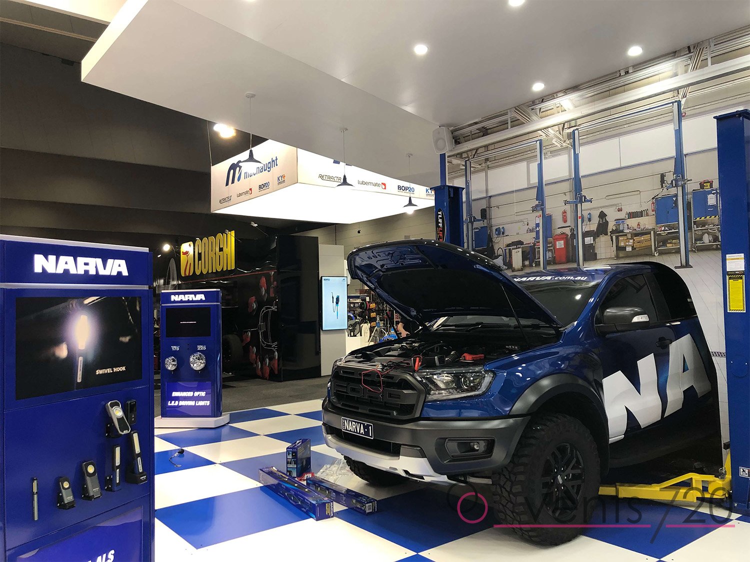 Narva Exhibition Stand
