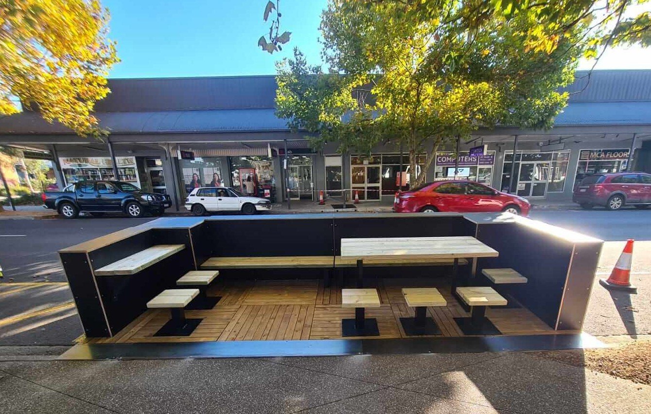 Bacchus Marsh Parklet - Black Formply