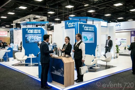 RIYADH AIRPORT  STAND - ADELAIDE TRAVEL ROUTES EXPO 2019-18-1