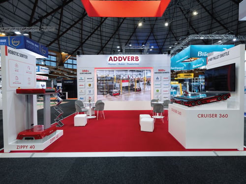 Addverb Custom Exhibition Stand @-CeMAT-2025
