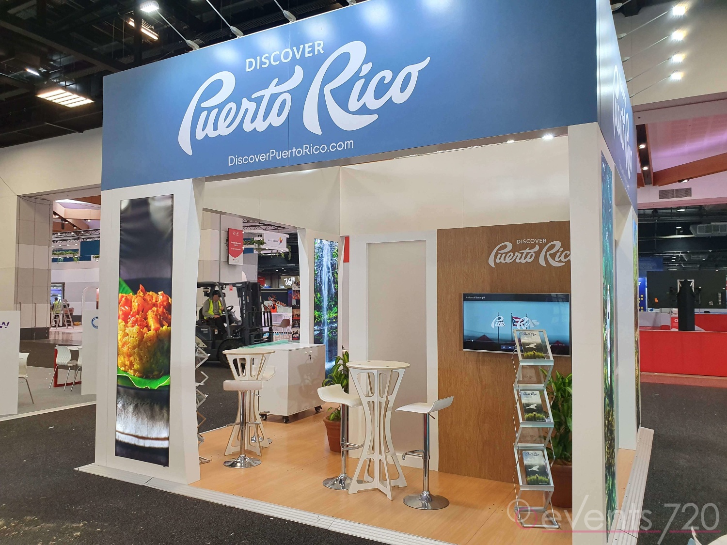 Puerto Rico Exhibition Stand at World Routes Expo