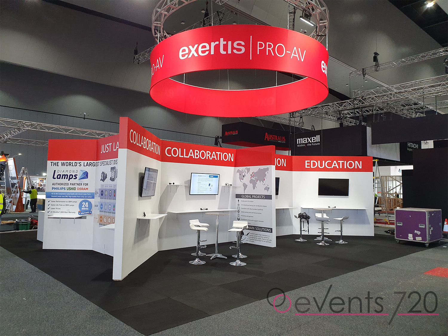 Exertis Pro Exhibition Stand 