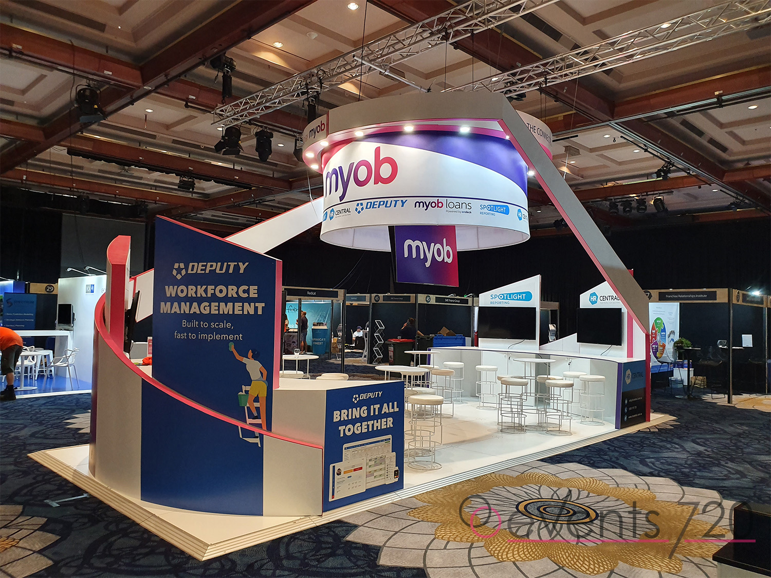 MYOB Exhibition Stand