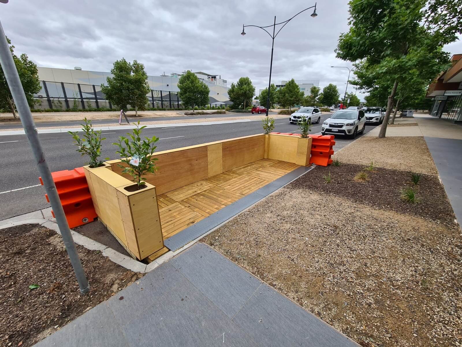 Single Parking Bay Parklet, Melton City Council