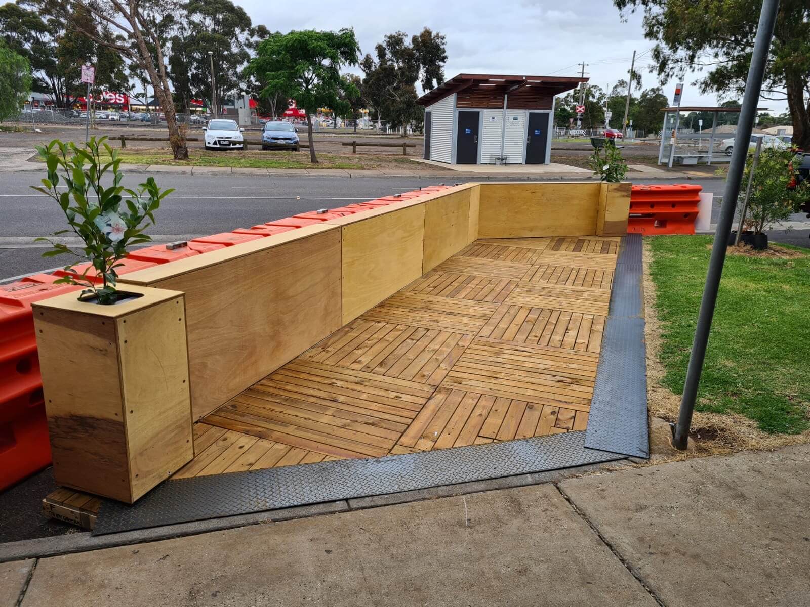 Single Parking Bay Parklet, Melton City Council