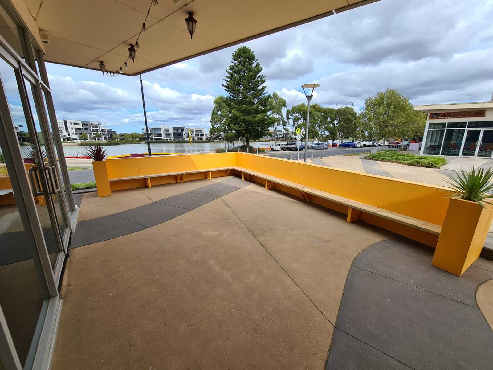 Planter Box Bench Seat, Melton City Council