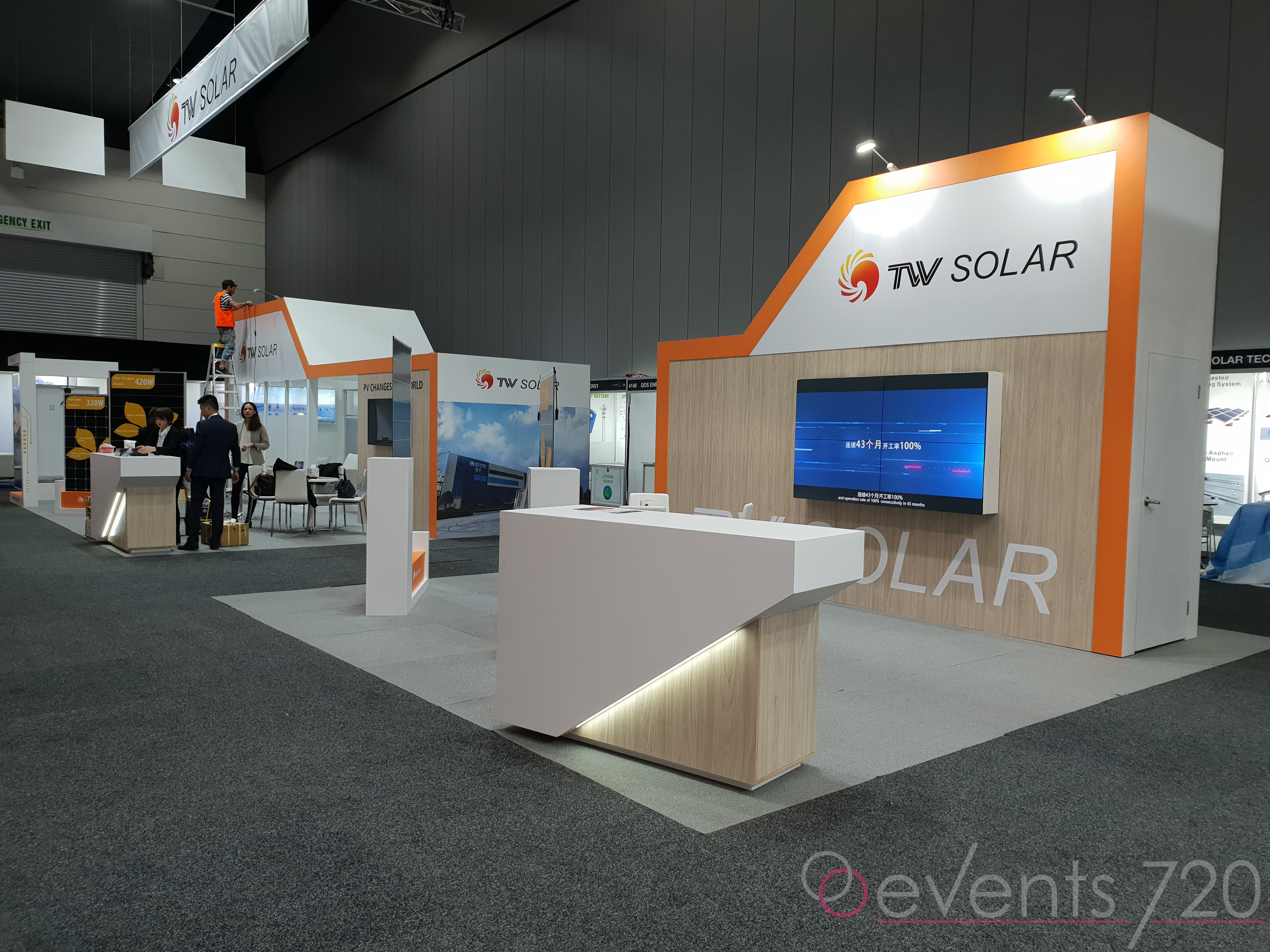 TW Solar Exhibition Stand