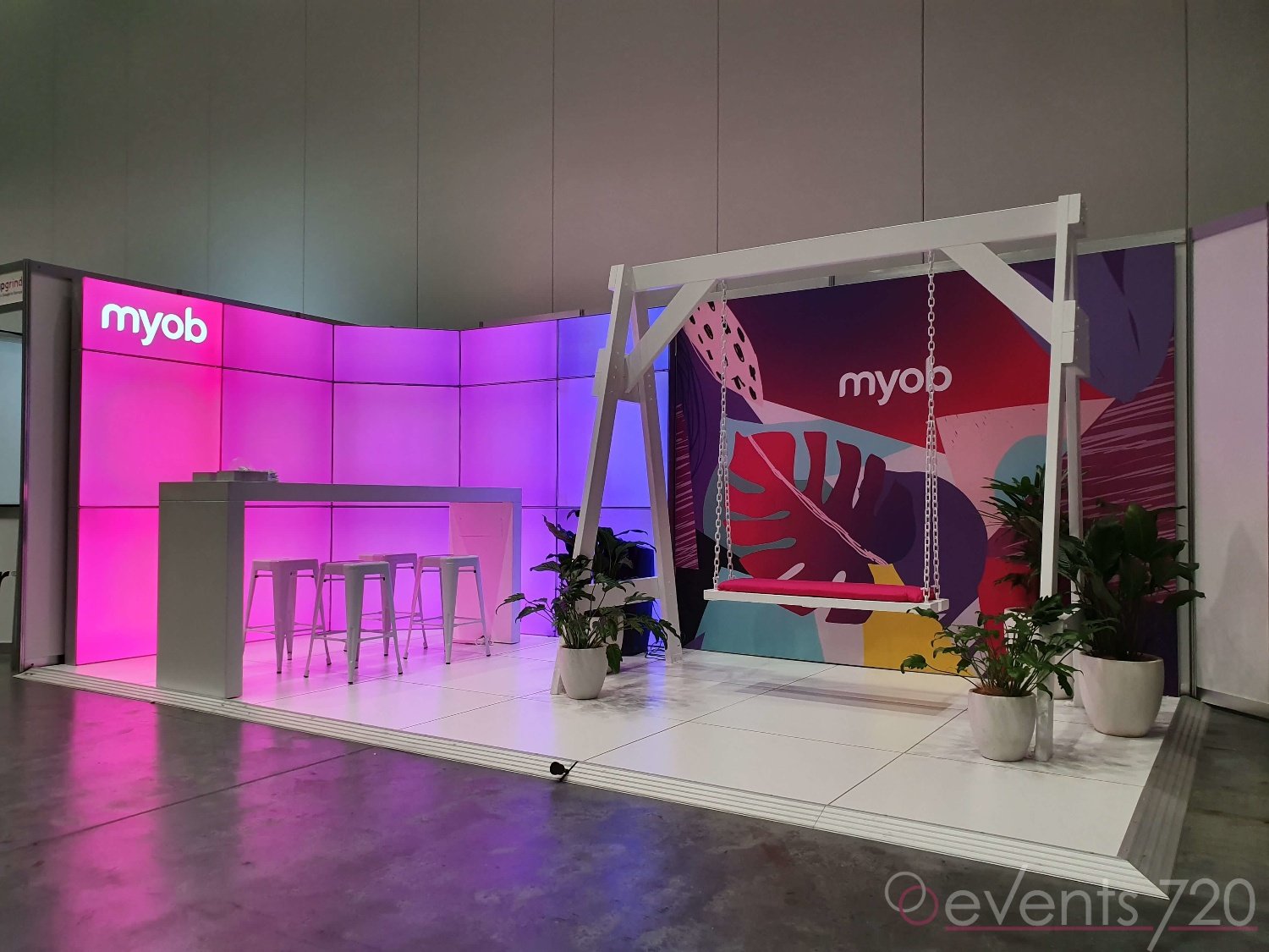 MYOB Exhibition Stand