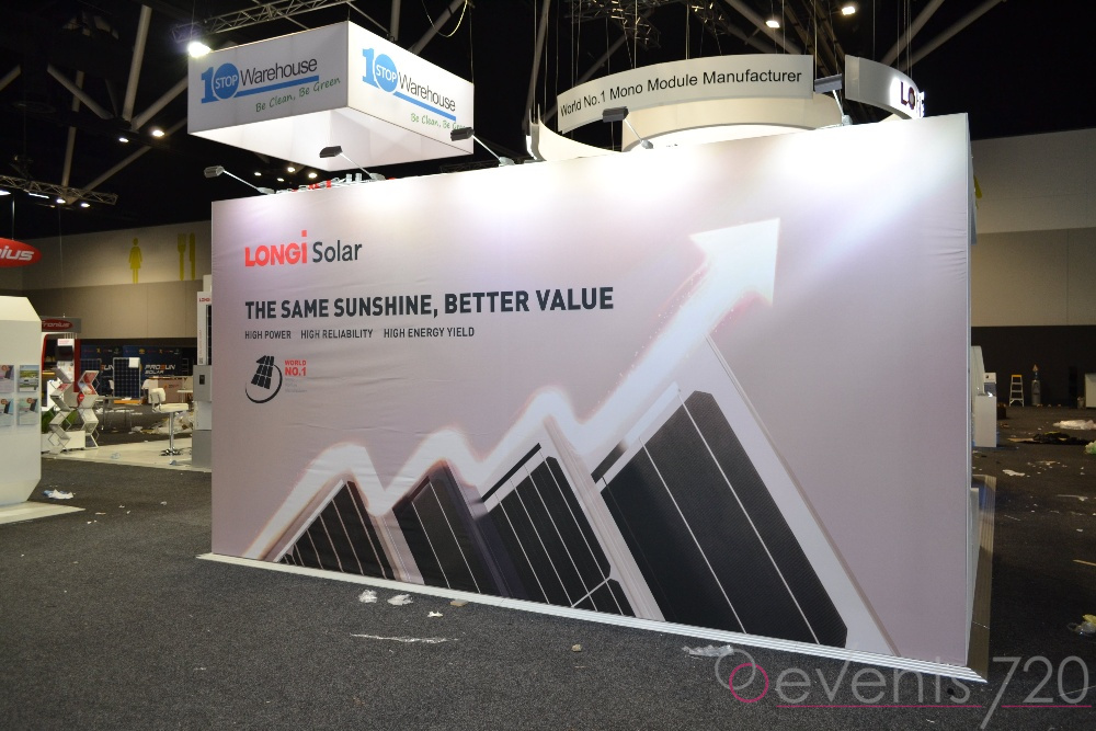 Longi Solar Exhibition Stand