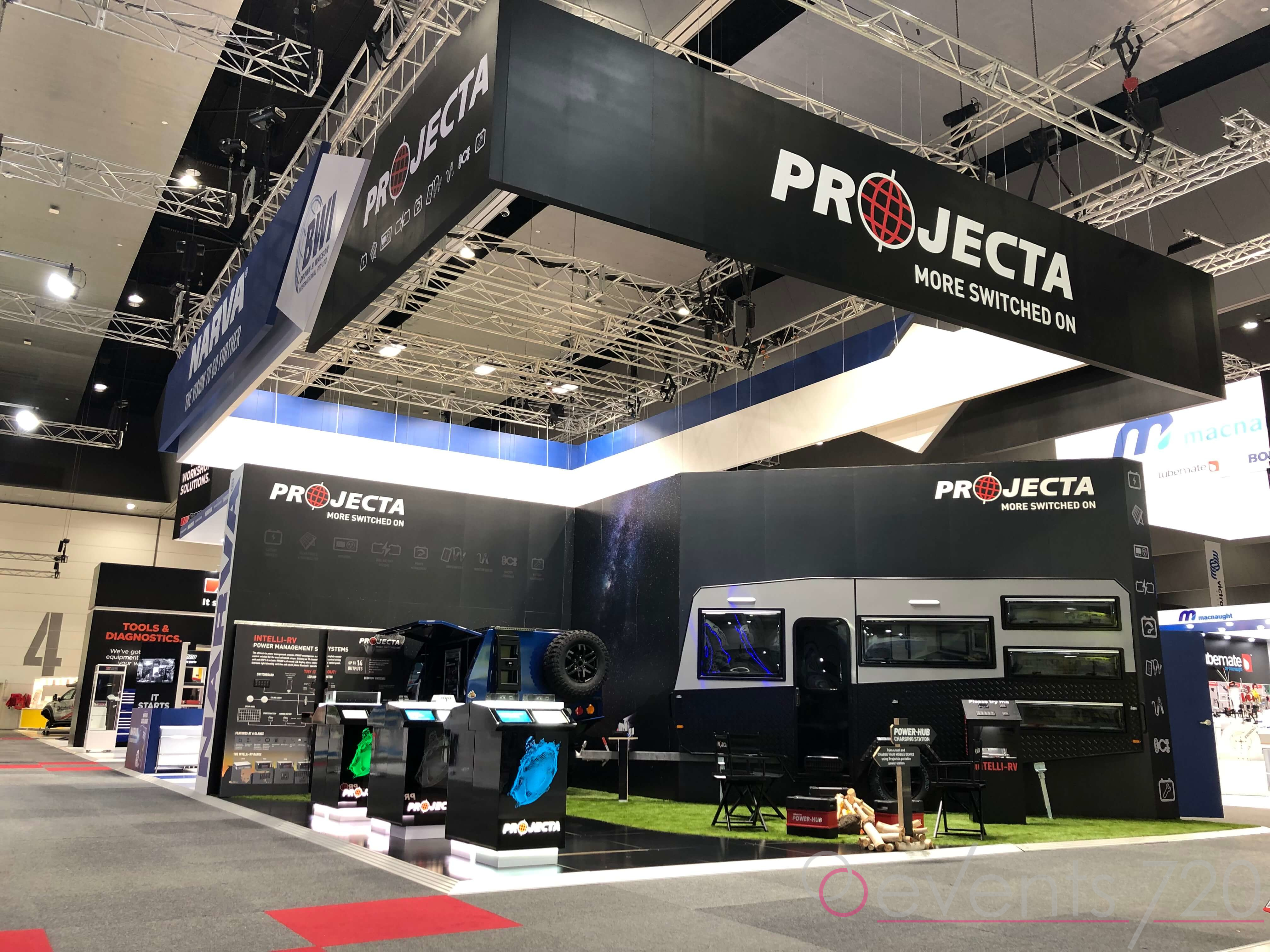 Projecta Exhibition Stand