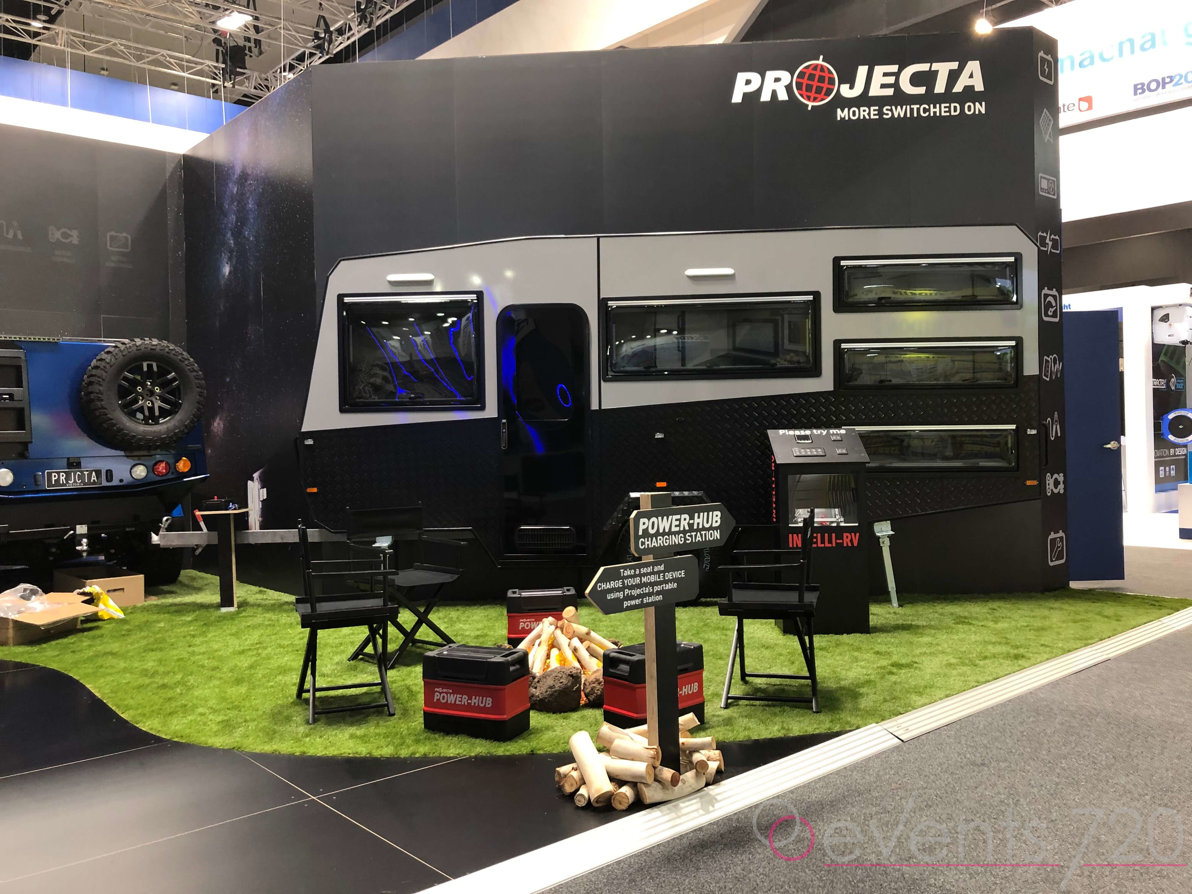 Projecta Exhibition Stand