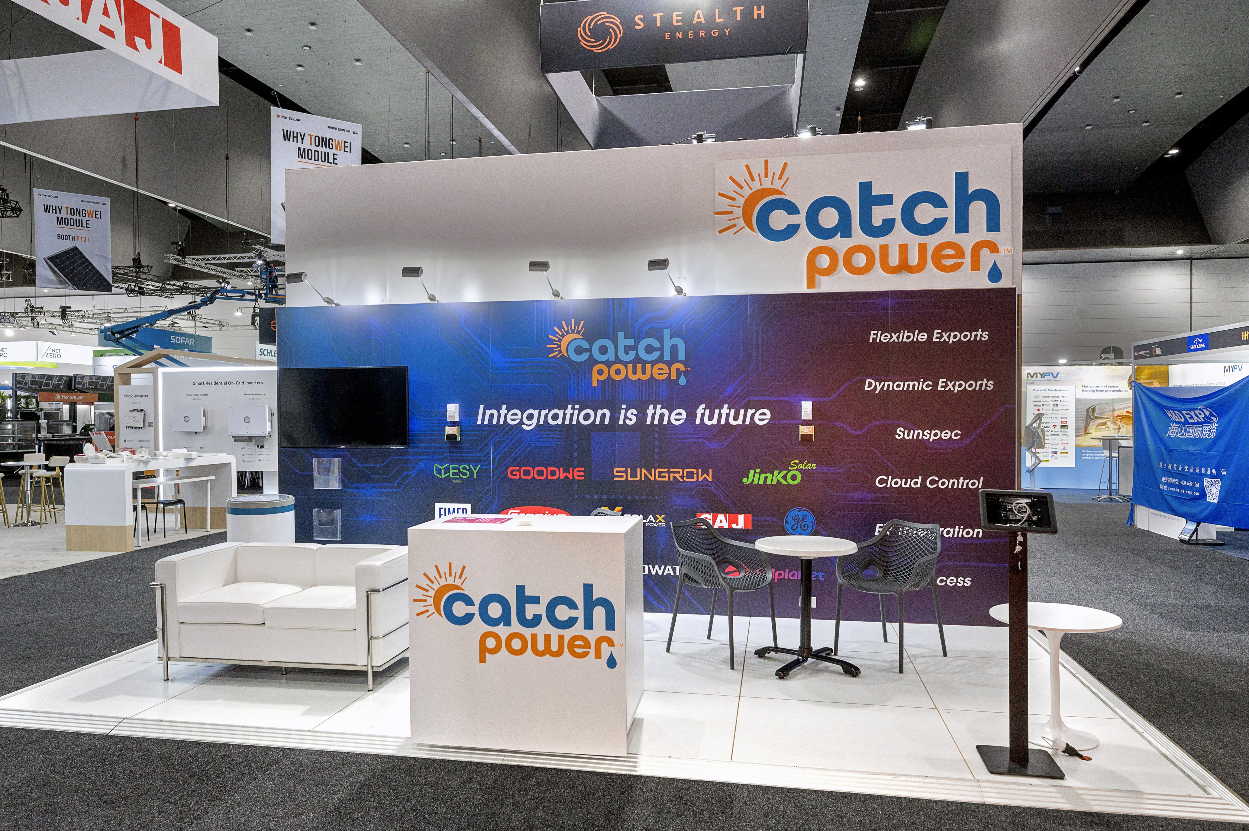 Catch Power Exhibition Stand